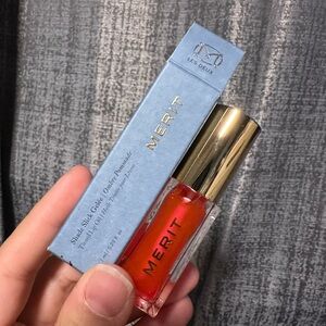 BNIB Merit Lip Oil Les Deux